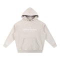 tallowtarian snow wash fleece oversize hoodie