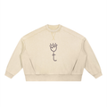 tallowtarian unisex mineral wash boxy sweatshirt