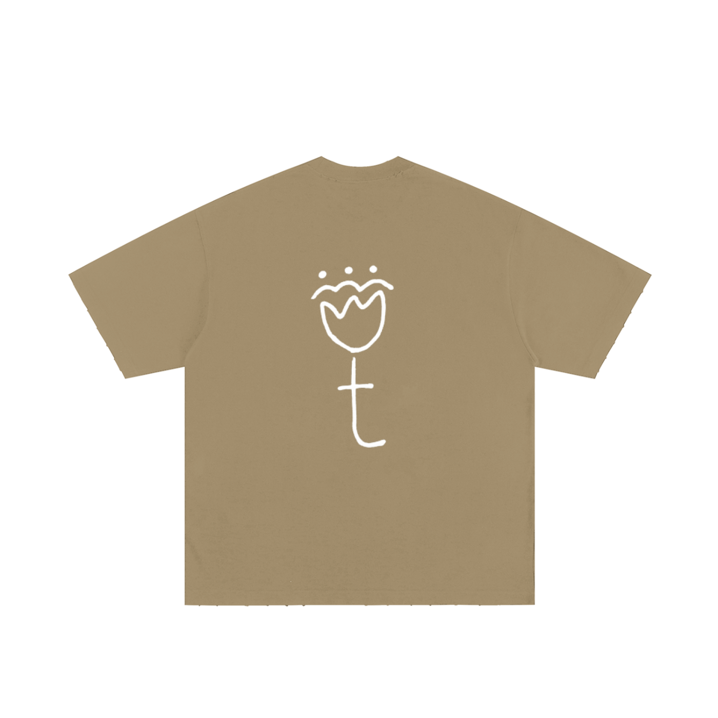 tallowtarian heavyweight hand-frayed t-shirt