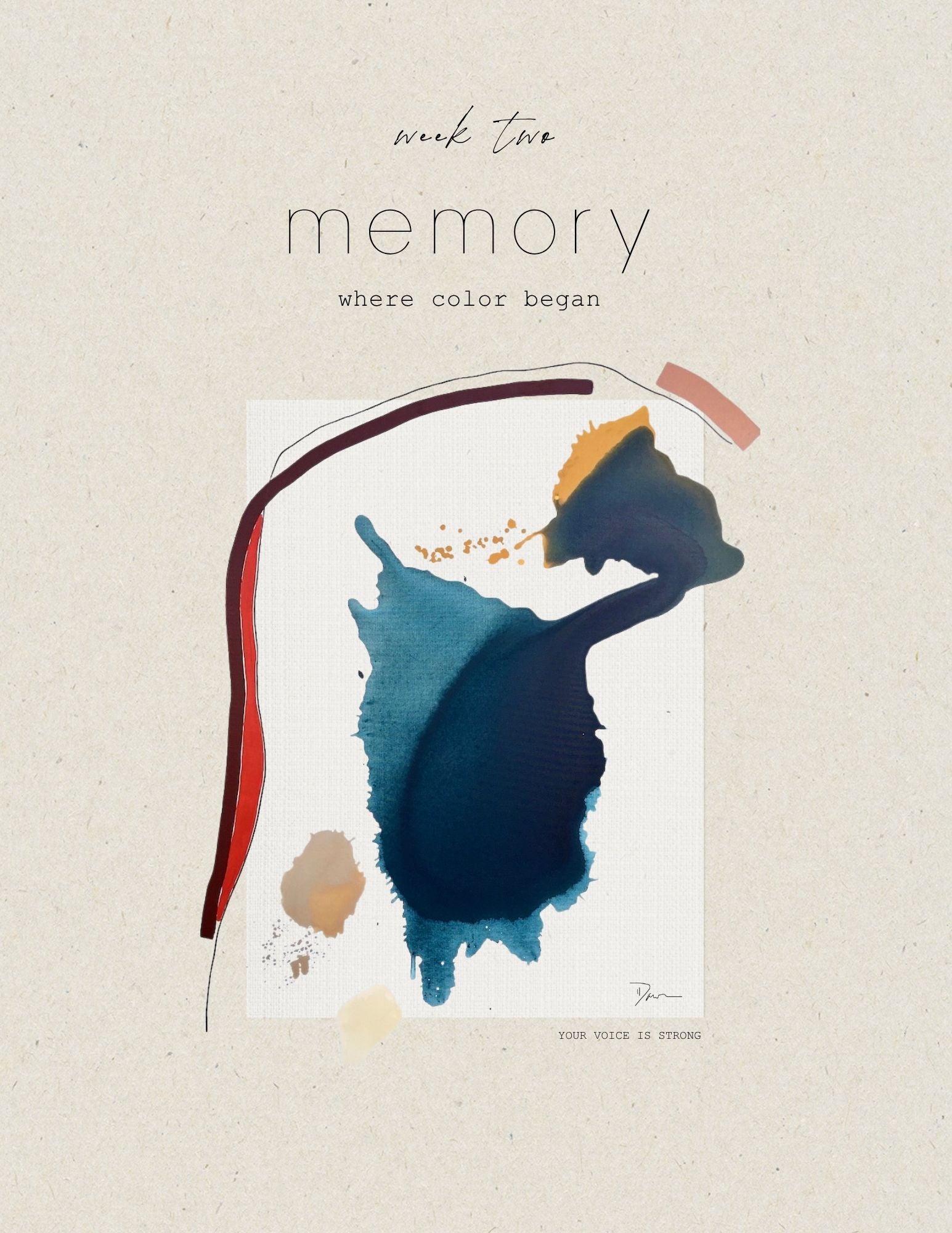 Week Two — Memory