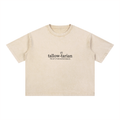 tallowtarian boxy mineral wash cotton tee