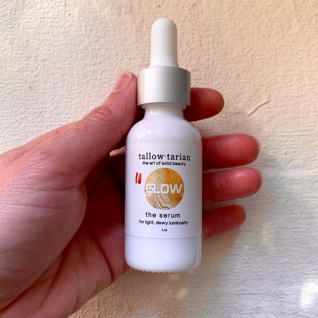 The Over All Glow Serum bottle