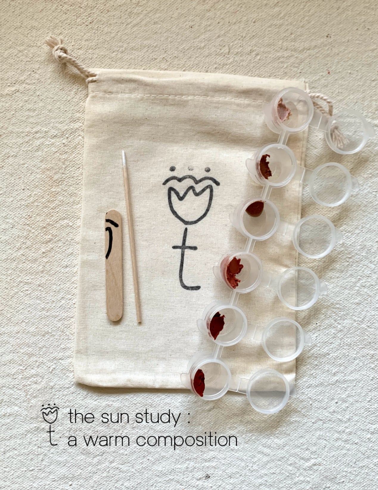 The Sun Study — A Warm Composition