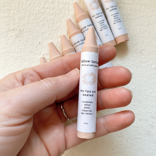 My Lips Are Sealed primer crayons with multiples
