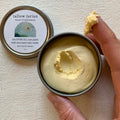 Over All Sun Paste 4oz open in hand